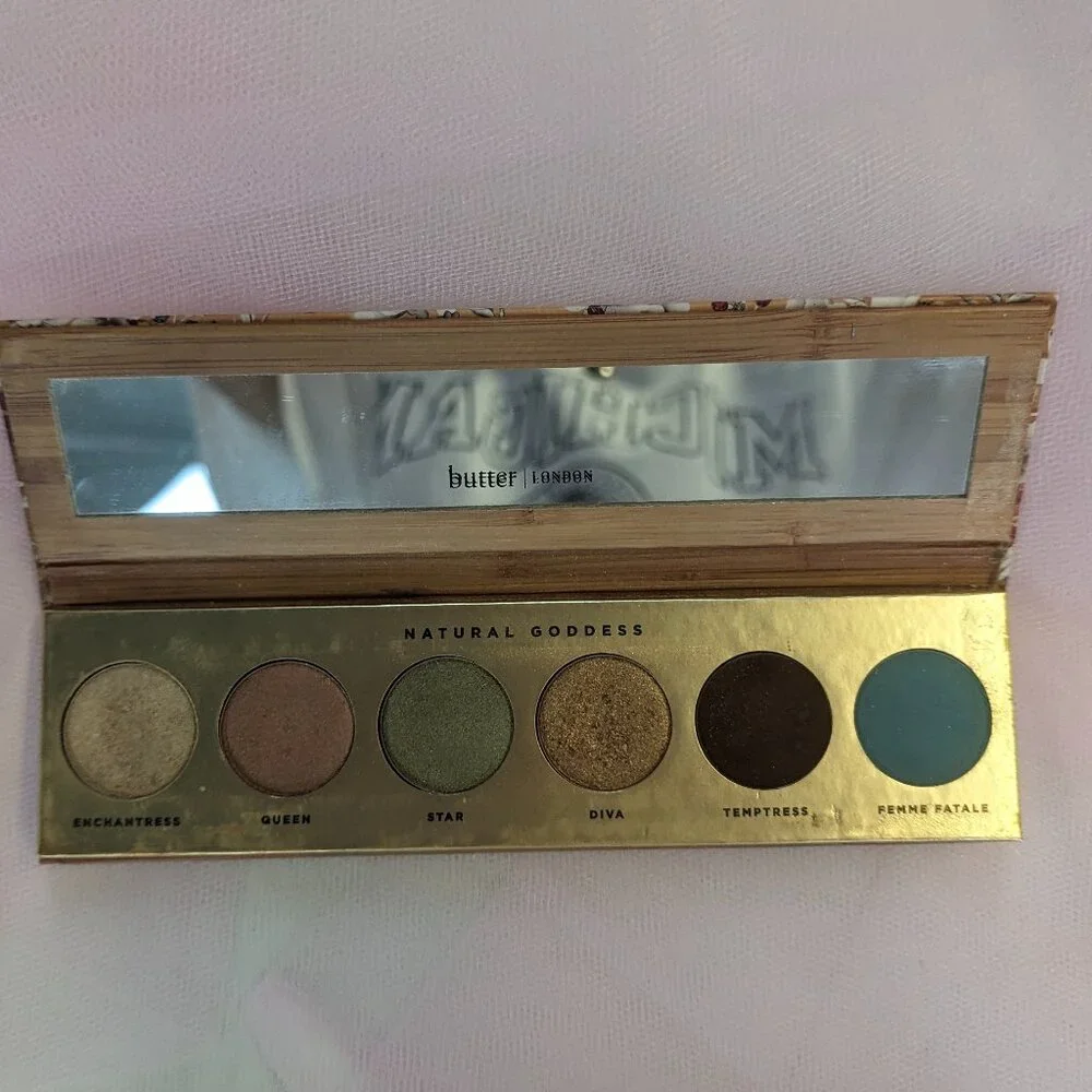 TWO butter LONDON Natural Goddess Eyeshadow Palettes